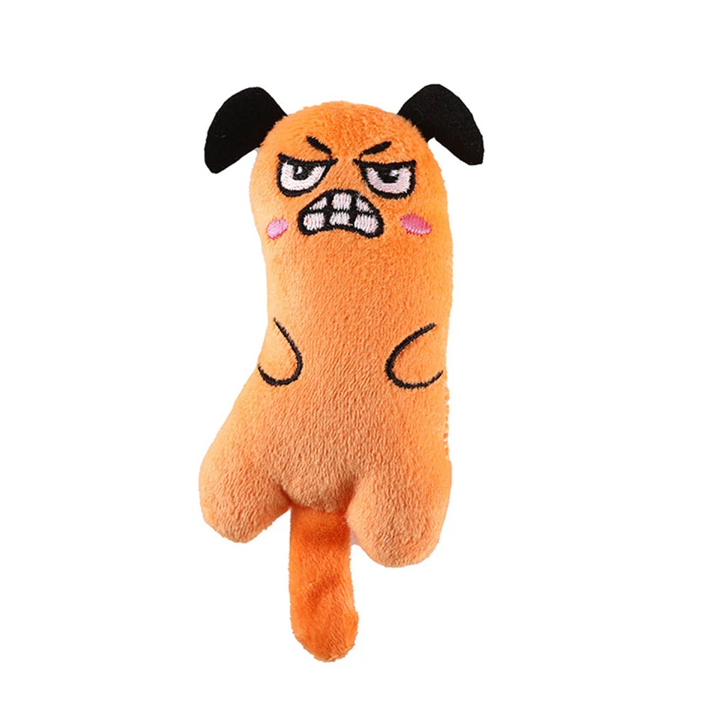 "Carrot Rope Dog Chew Toy – Durable Cotton Puppy Bite Toy