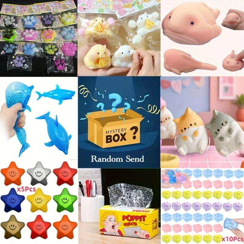 Multicolor Squishy Stress Relief Ball