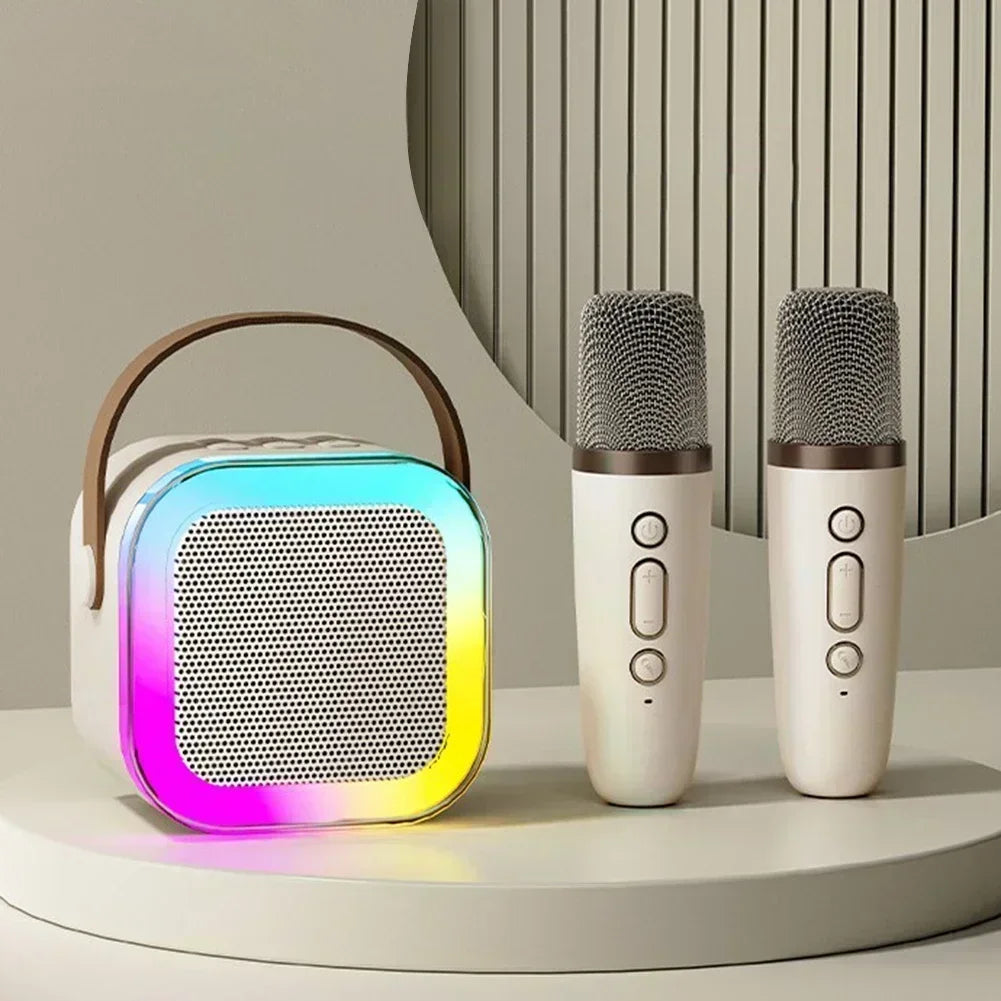 K12 Portable Karaoke Speaker (Bluetooth, Wireless Mic)