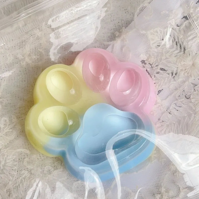 Rainbow Cat Claw Squishy Fidget Toy