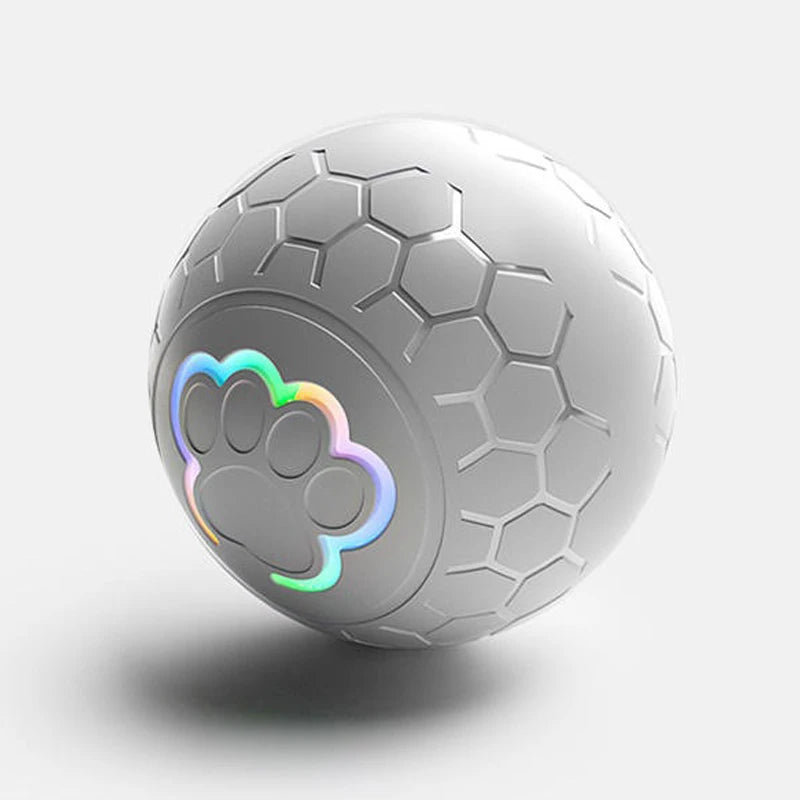 Smart Interactive Pet Toy Ball – USB Rechargeable with Lights
