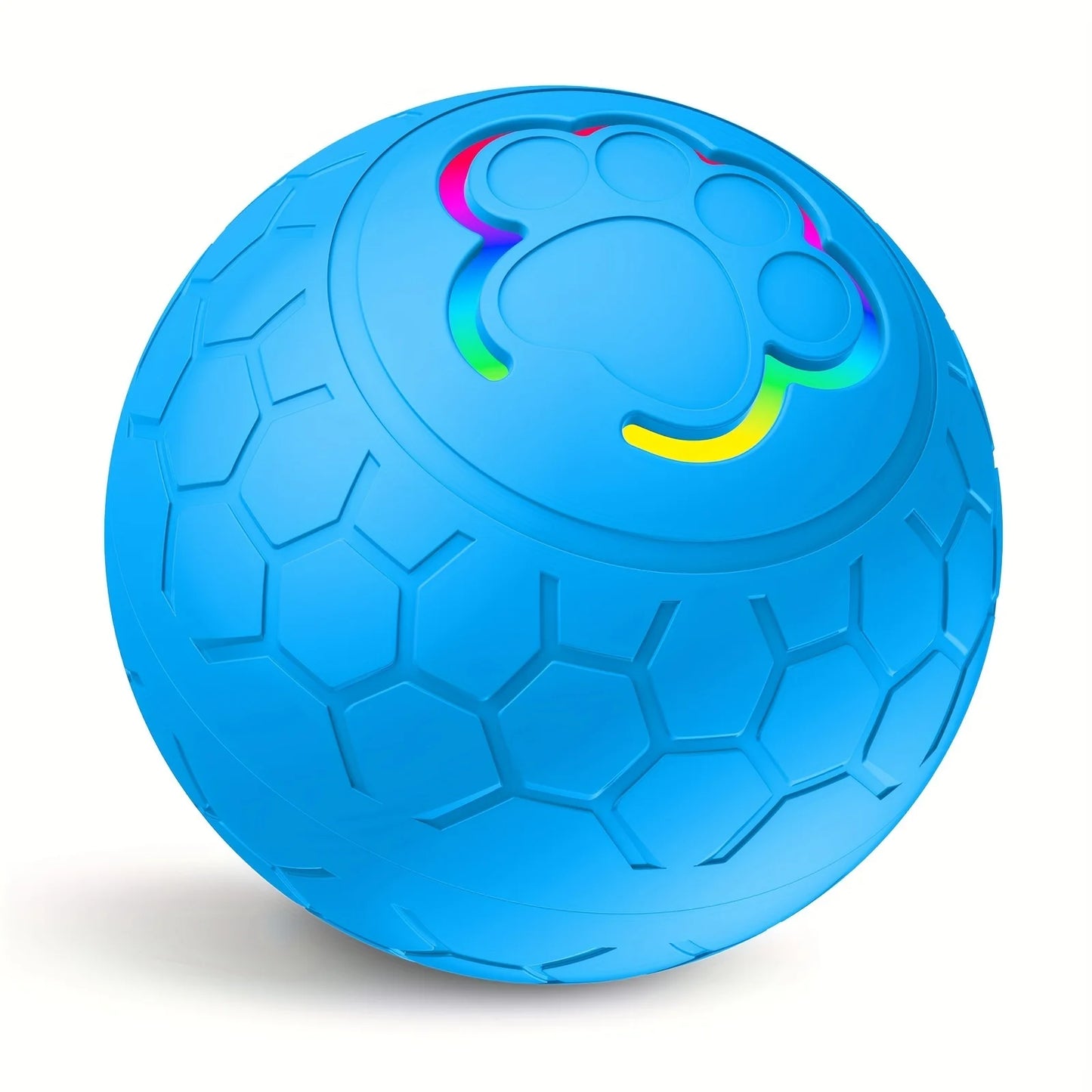 Smart Interactive Pet Toy Ball – USB Rechargeable with Lights