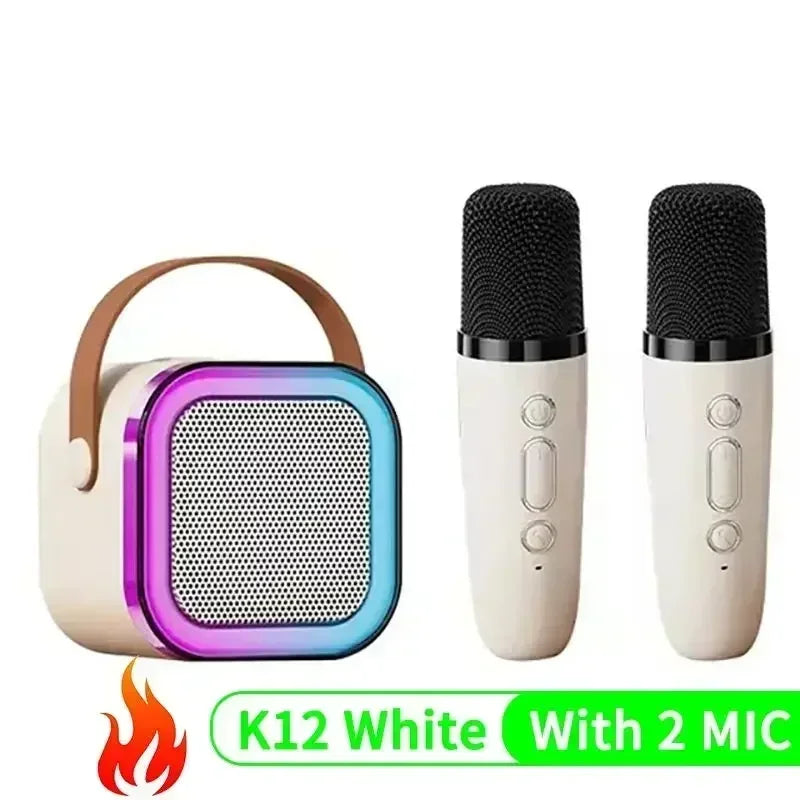 K12 Portable Karaoke Speaker (Bluetooth, Wireless Mic)