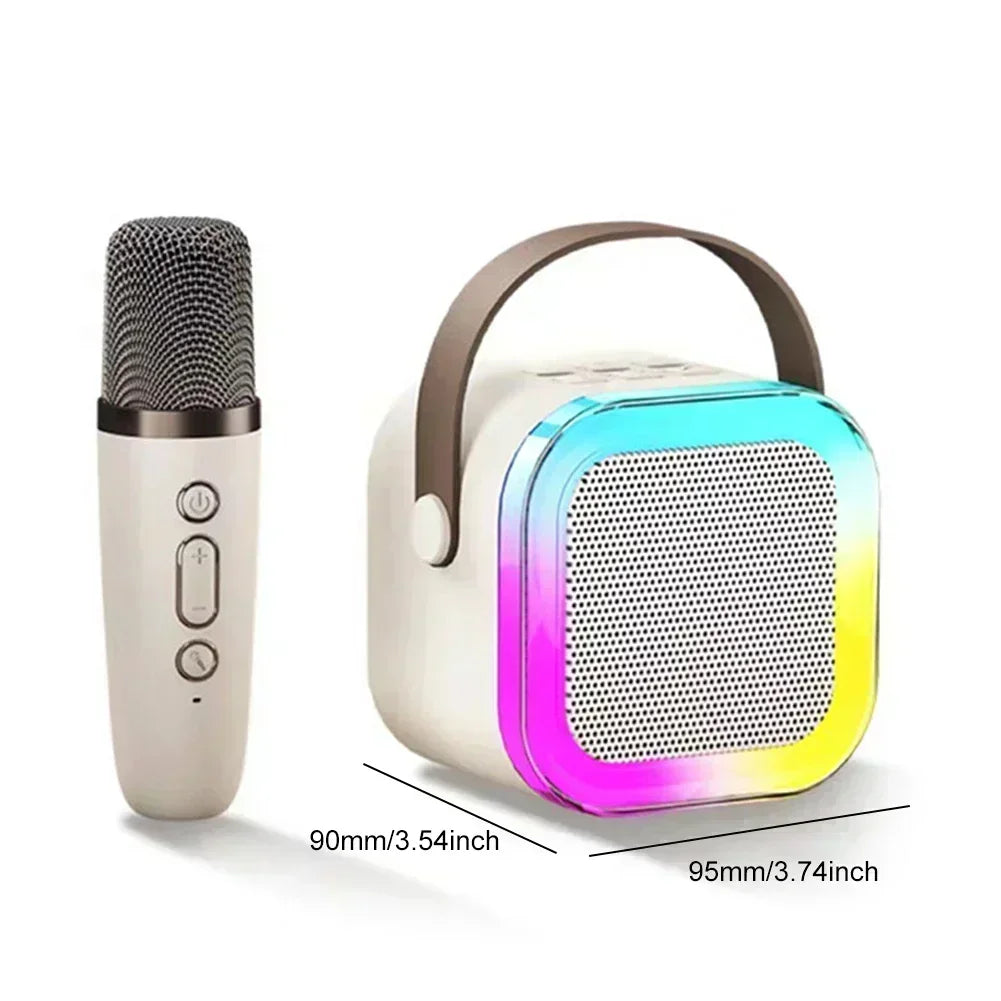 K12 Portable Karaoke Speaker (Bluetooth, Wireless Mic)