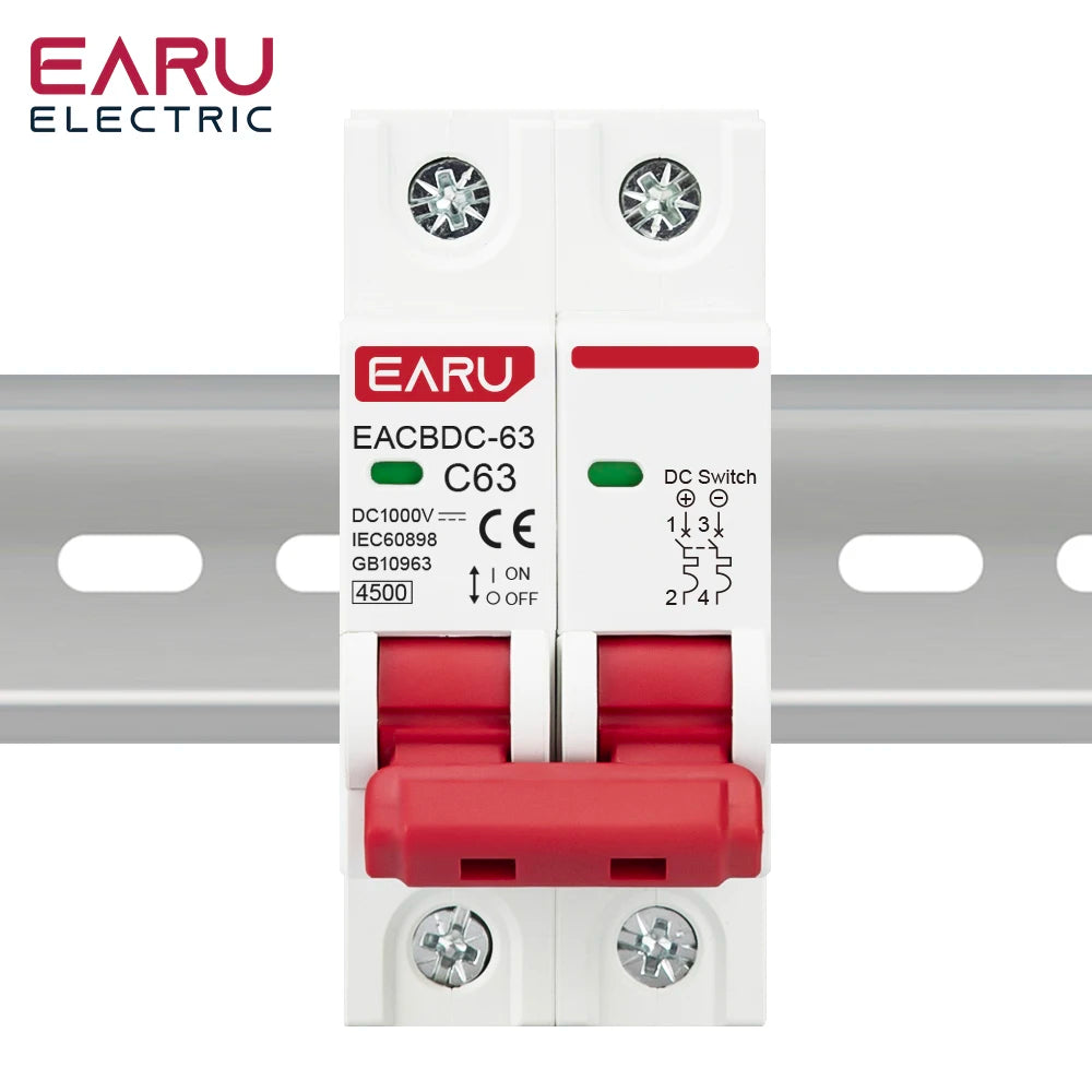 DC 1000V Mini Breaker for Solar Systems