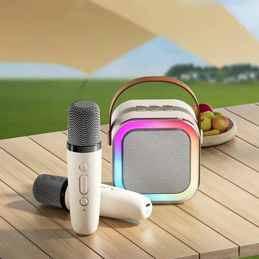 K12 Portable Karaoke Speaker (Bluetooth, Wireless Mic)