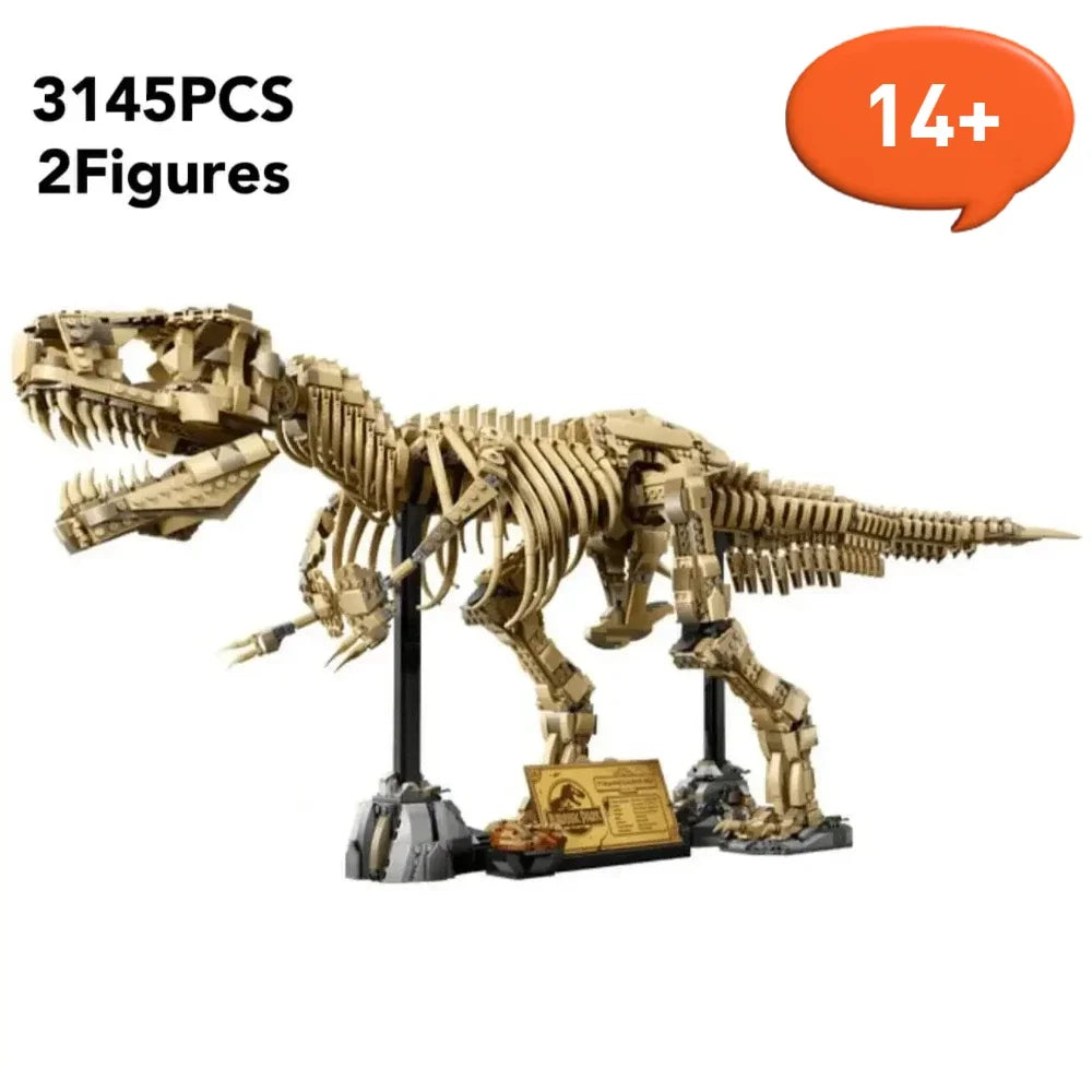 Dinosaur T-Rex Fossil Building Blocks Set – 76968