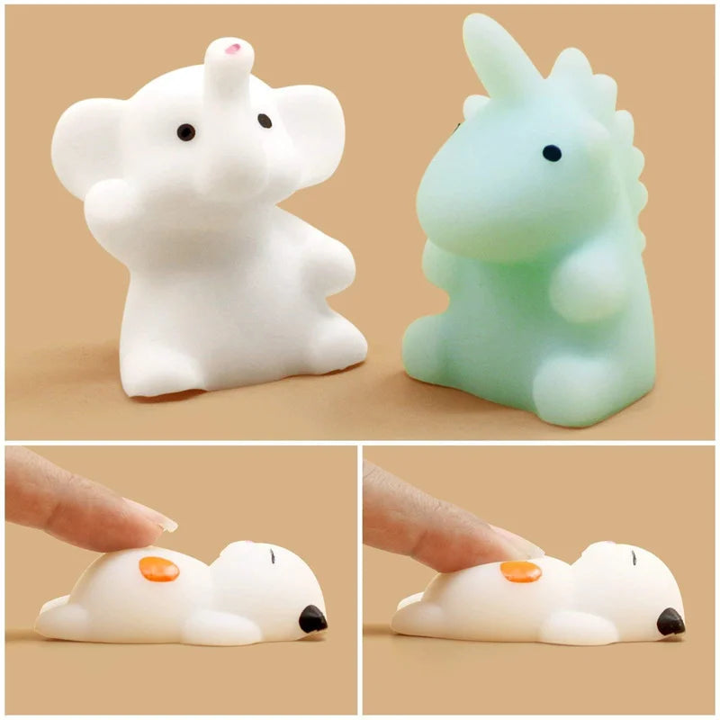 50PCS Mochi Squishy Toys – Stress Relief Party Favors