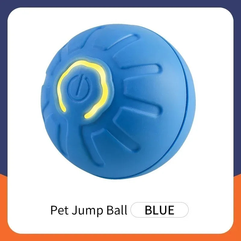Smart Interactive Pet Toy Ball – USB Rechargeable with Lights