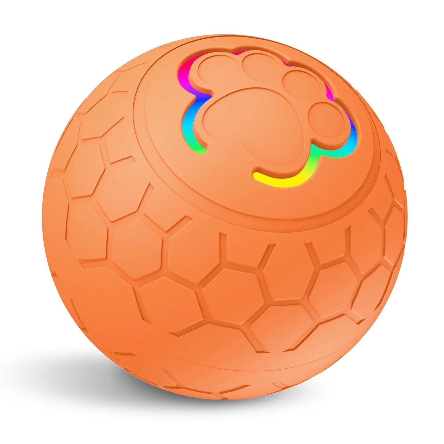 Smart Interactive Pet Toy Ball – USB Rechargeable with Lights