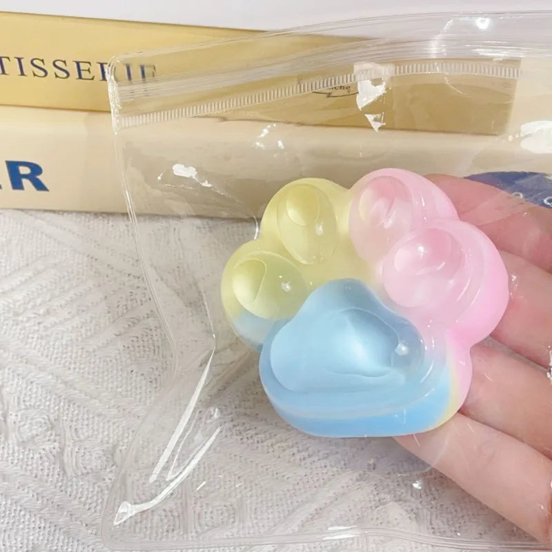 Rainbow Cat Claw Squishy Fidget Toy