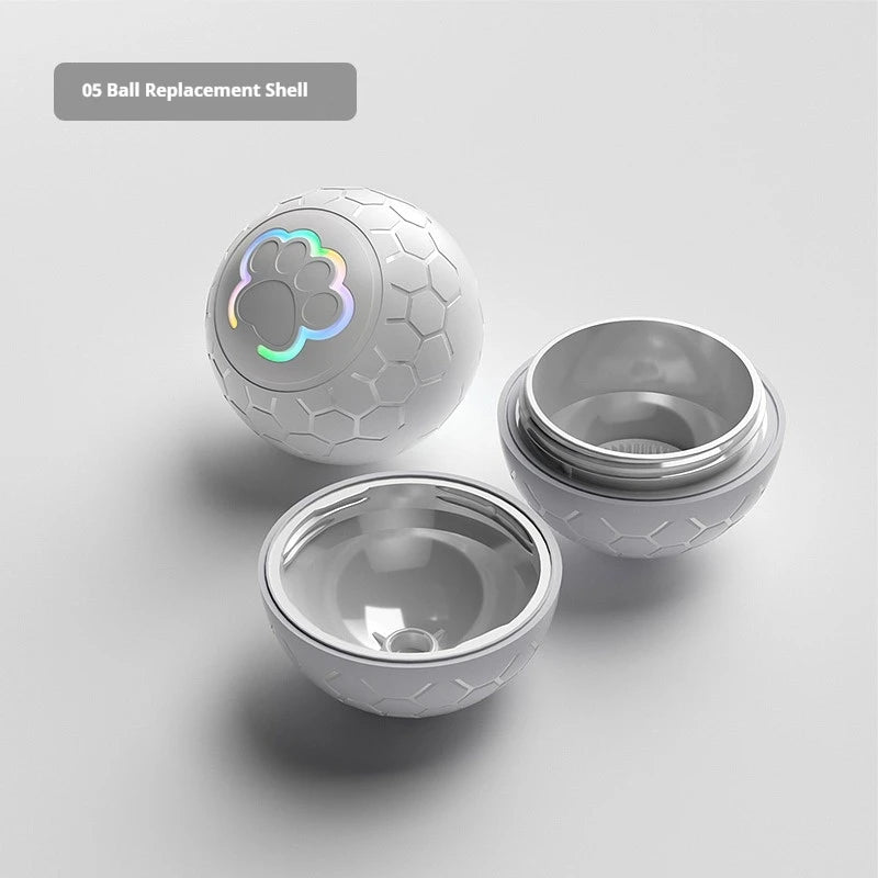 Smart Interactive Pet Toy Ball – USB Rechargeable with Lights