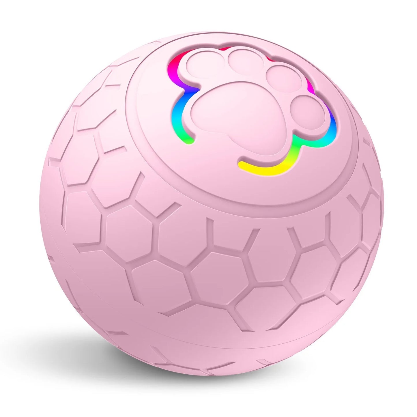 Smart Interactive Pet Toy Ball – USB Rechargeable with Lights