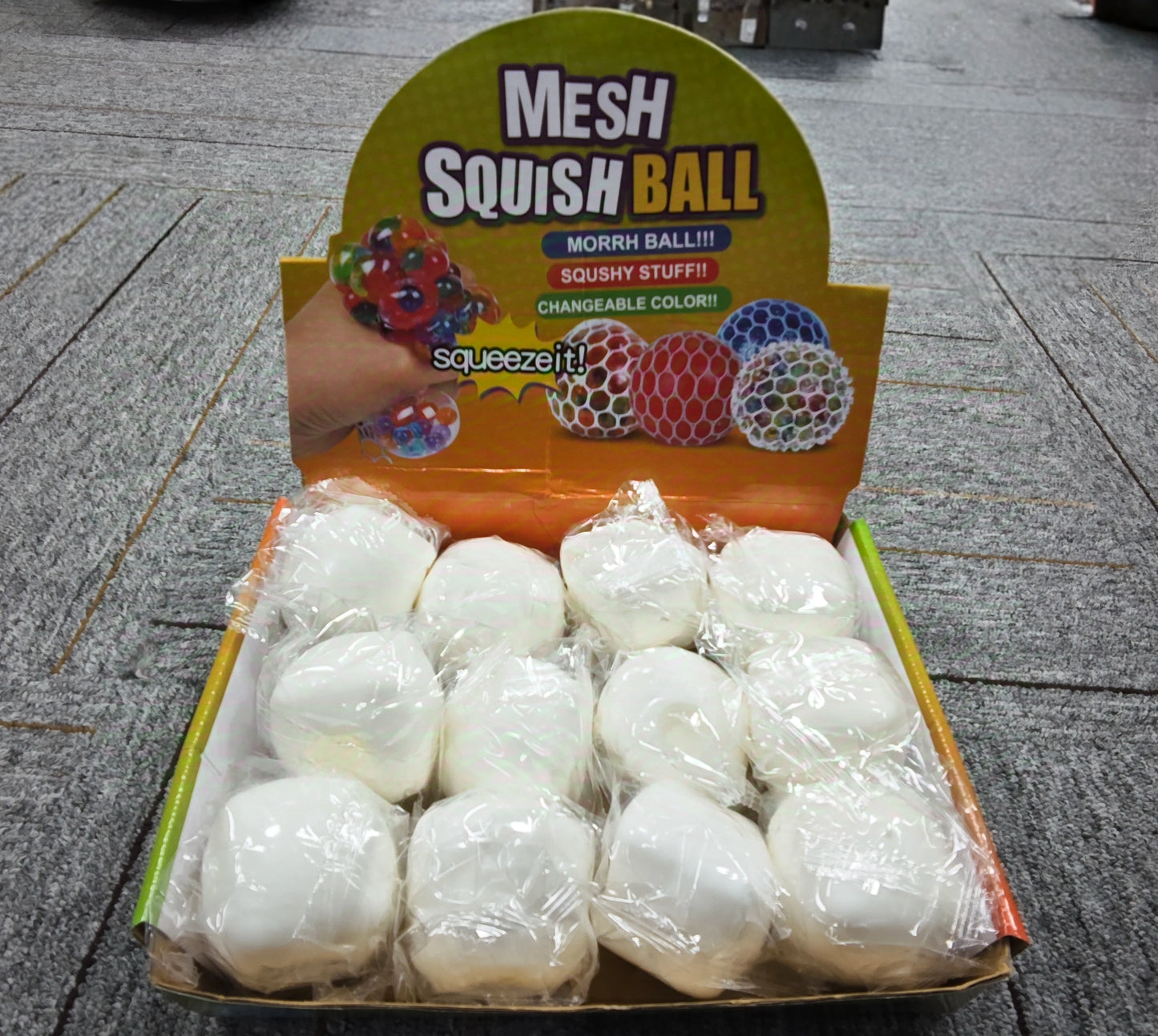 Squishy Tofu Stress Ball – Sensory Fidget Toy