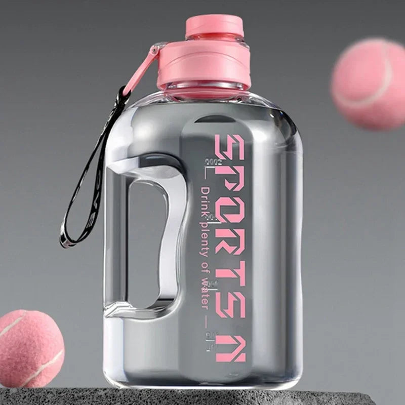 Large Capacity Sports Water Bottle – 1.7L / 2.7L Gym & Outdoor