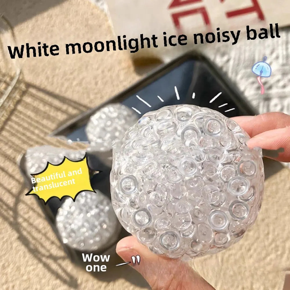 Squishy Stress Relief Ball – Ice Beads Fidget Toy