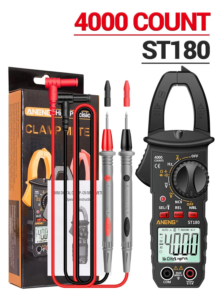 ANENG ST180 AC/DC Clamp Meter