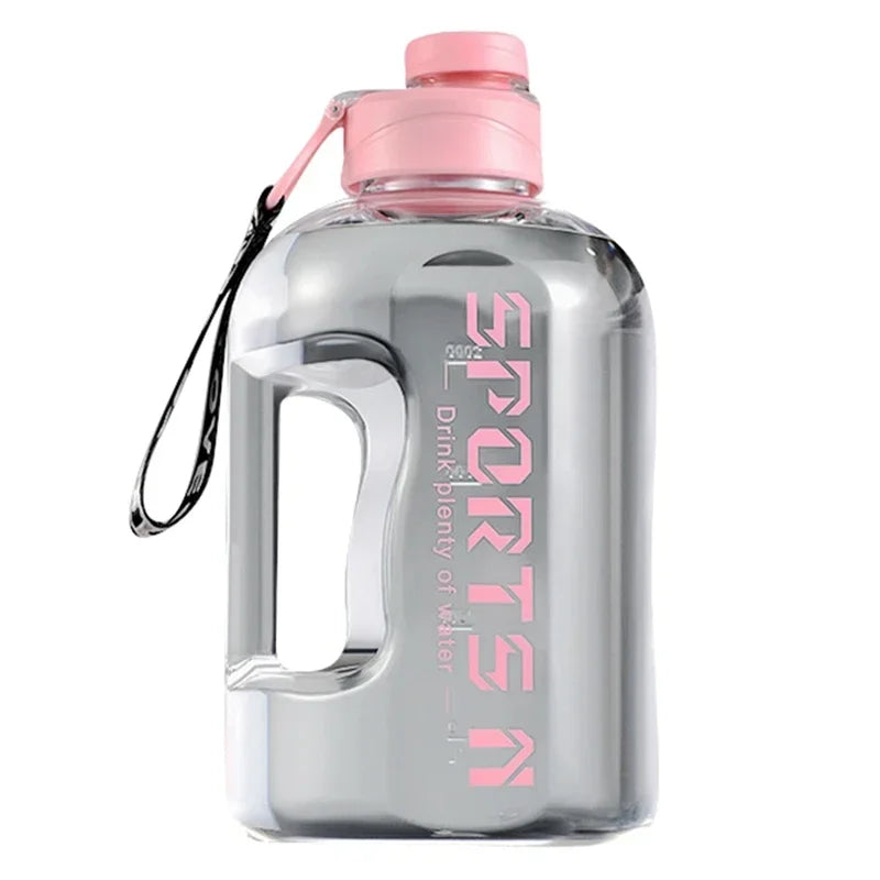 Large Capacity Sports Water Bottle – 1.7L / 2.7L Gym & Outdoor
