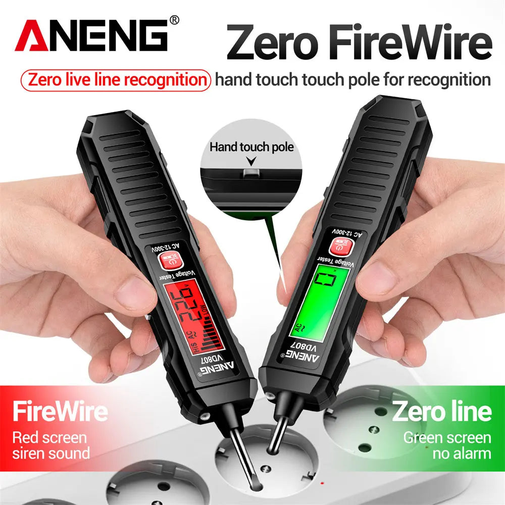 ANENG VD807 Non-Contact Voltage Test Pen (12–300V)