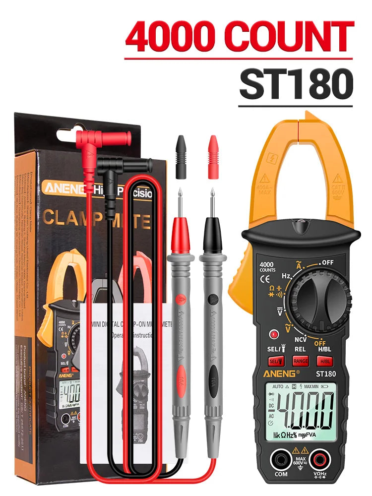 ANENG ST180 AC/DC Clamp Meter