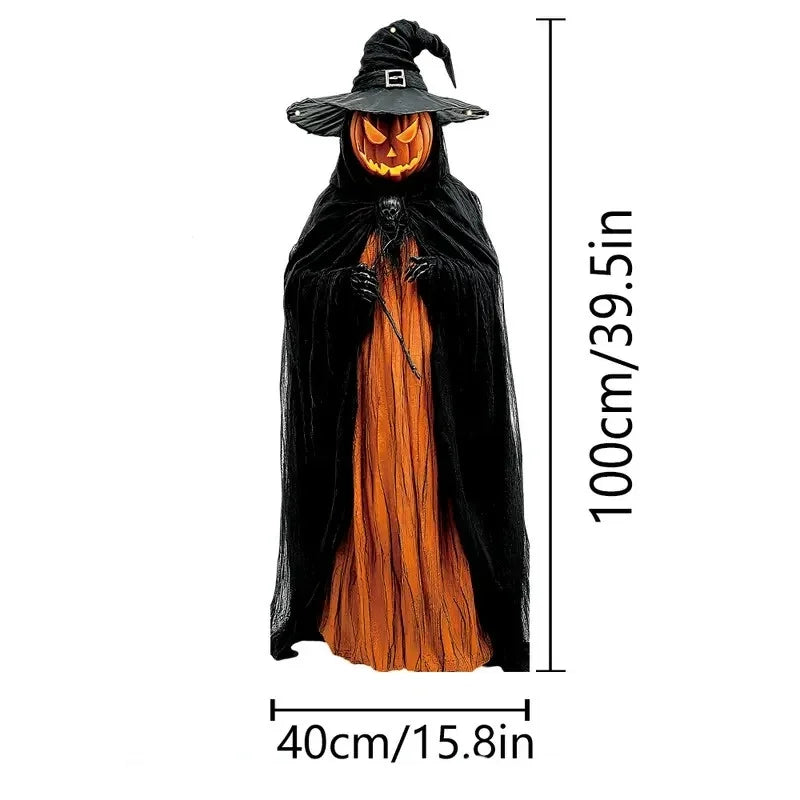 2D Evil Pumpkin Man – Halloween Horror Prop