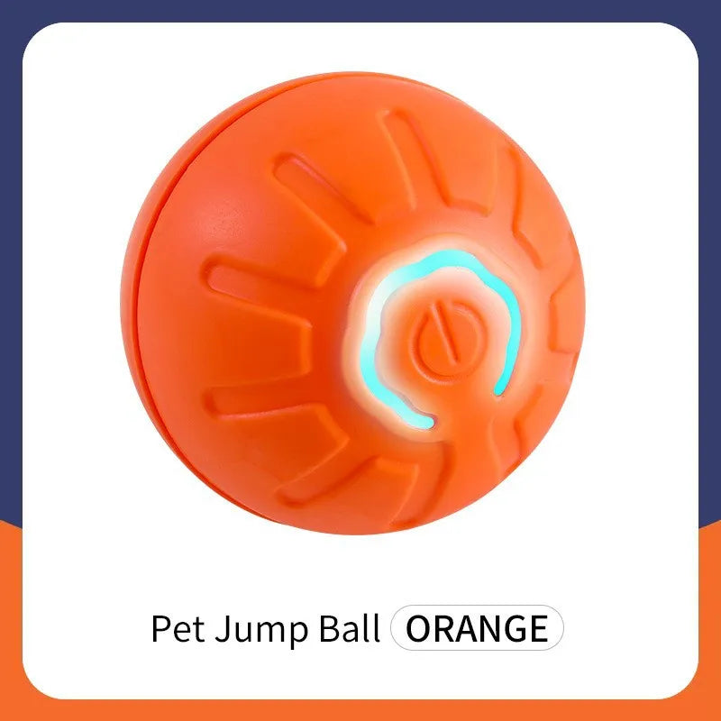 Smart Interactive Pet Toy Ball – USB Rechargeable & Bouncing