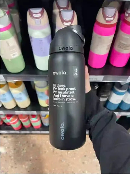 Owala Stainless Steel Insulated Water Bottle – 24oz/32oz