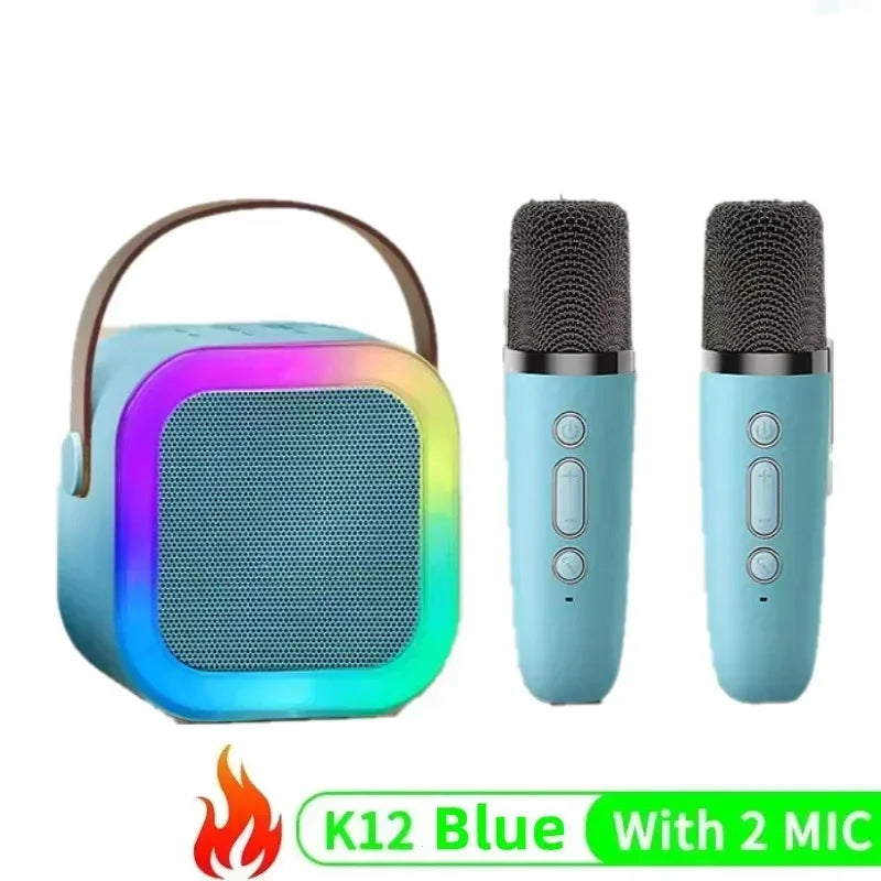 K12 Portable Karaoke Speaker (Bluetooth, Wireless Mic)