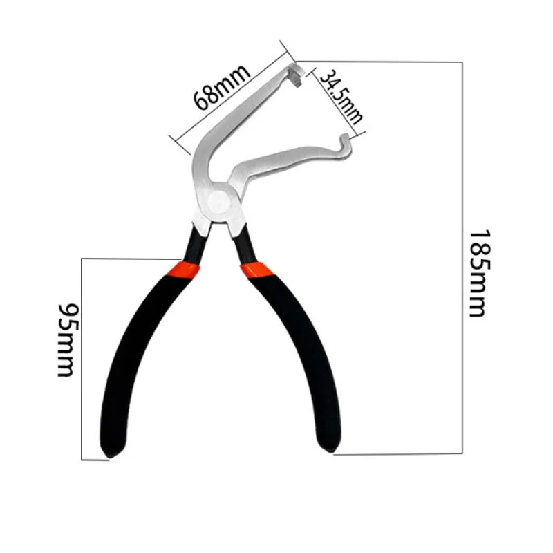 8" 60° Electrical Disconnect Pliers – Automotive Connector Tool