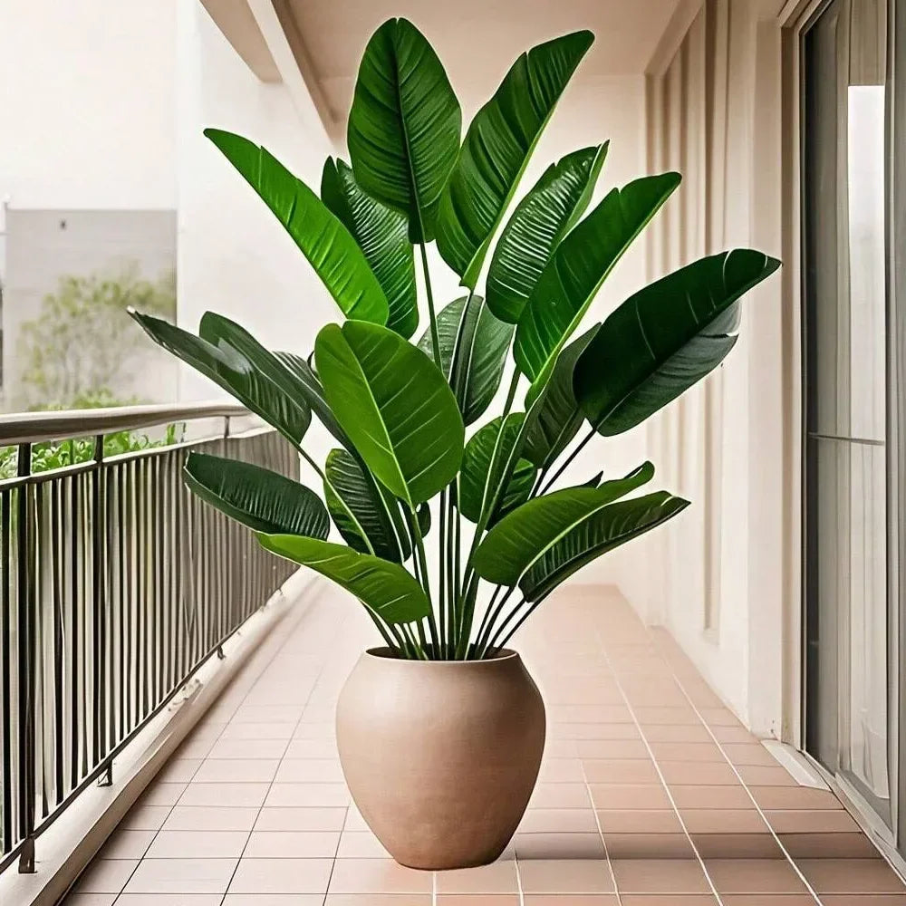 18-Leaf Artificial Palm Tree – Real Touch Banana Plant