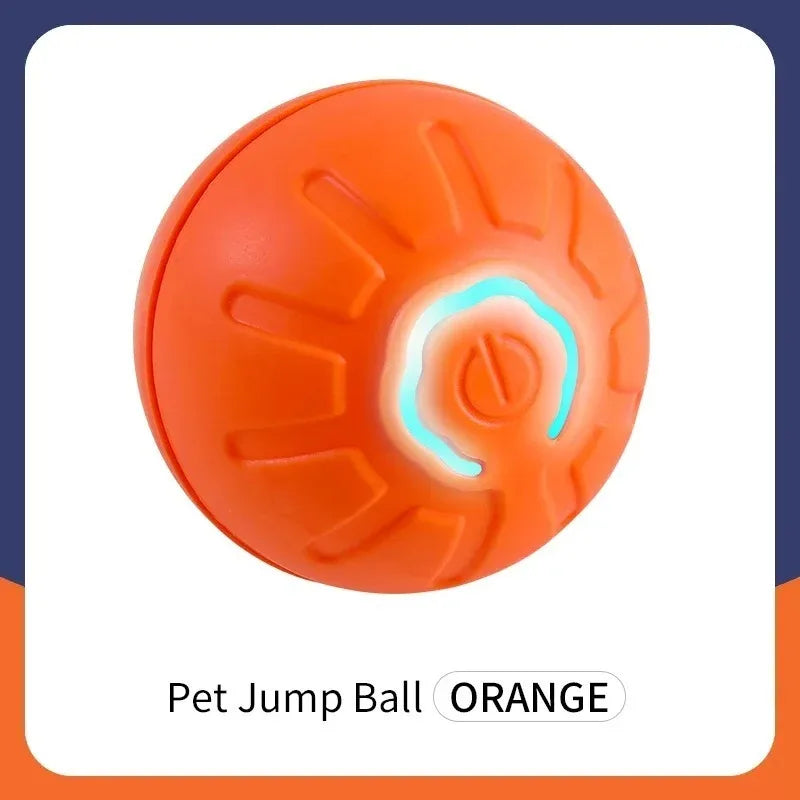 Smart Interactive Pet Toy Ball – USB Rechargeable with Lights