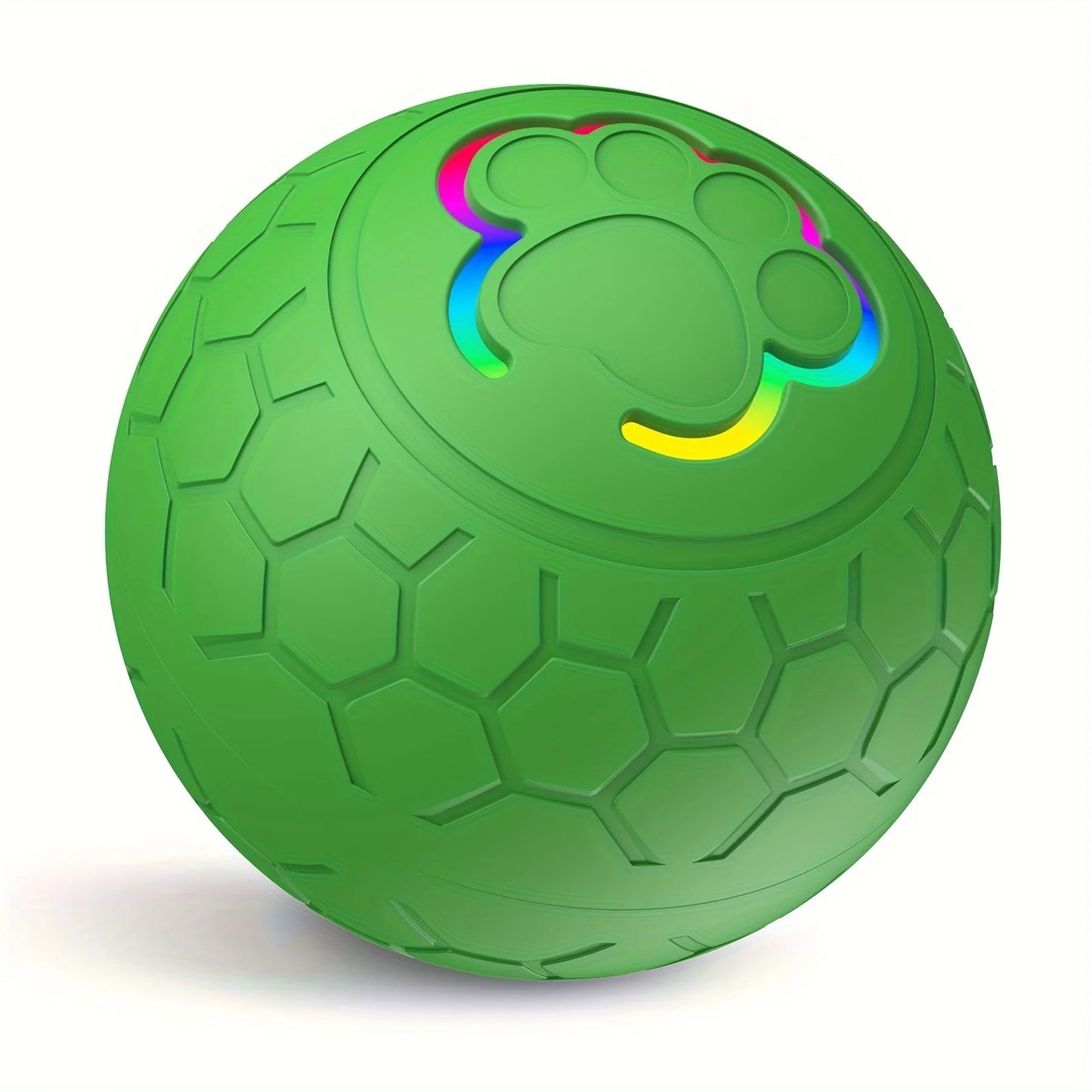 Smart Interactive Pet Toy Ball – USB Rechargeable with Lights