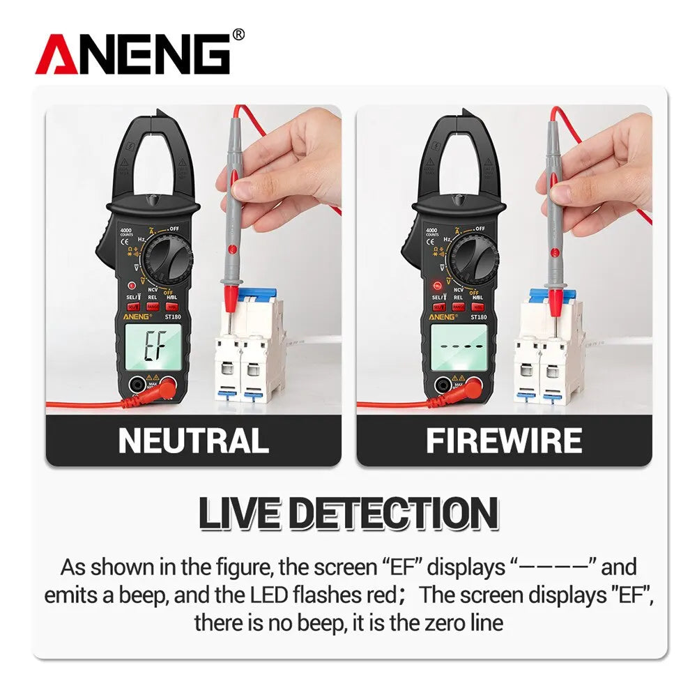 ANENG ST180 AC/DC Clamp Meter