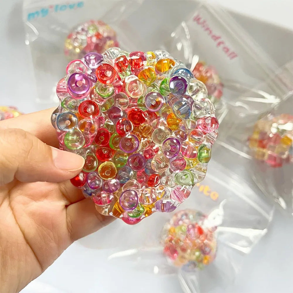 Squishy Stress Relief Ball – Ice Beads Fidget Toy