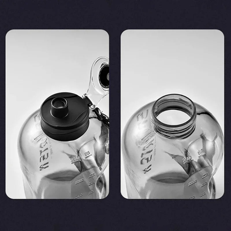 Large Capacity Sports Water Bottle – 1.7L / 2.7L Gym & Outdoor