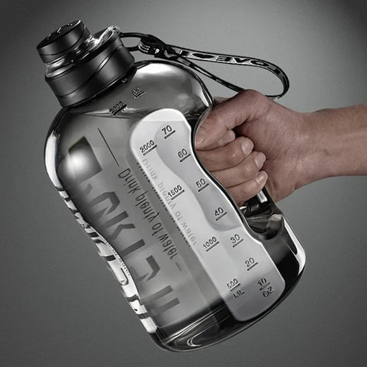 Large Capacity Sports Water Bottle – 1.7L / 2.7L Gym & Outdoor