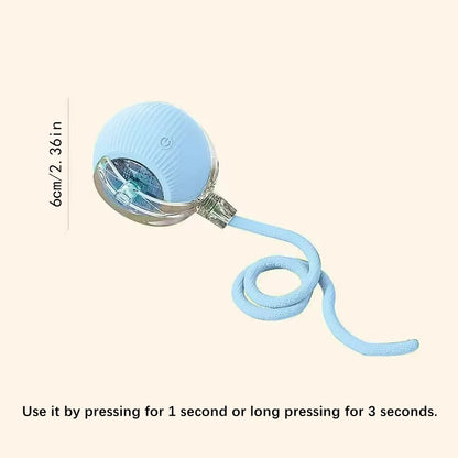Smart Interactive Pet Toy Ball – USB Rechargeable & Bouncing