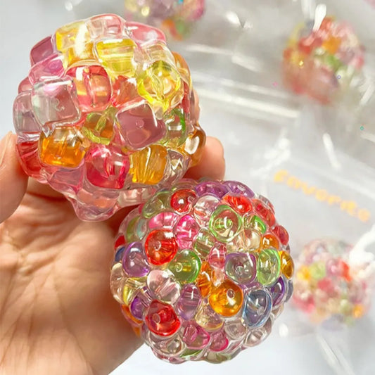 Squishy Stress Relief Ball – Ice Beads Fidget Toy