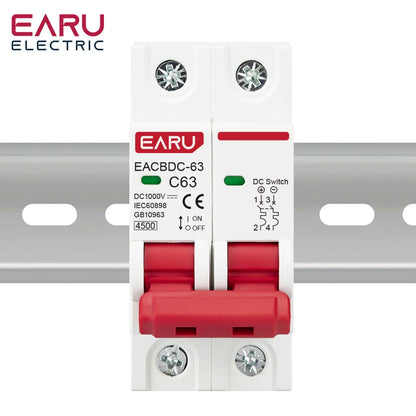 DC 1000V Mini Breaker for Solar Systems