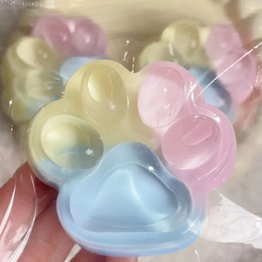 Rainbow Cat Claw Squishy Fidget Toy