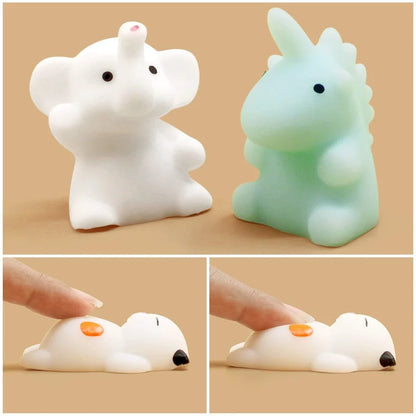 50PCS Mochi Squishy Toys – Stress Relief Party Favors