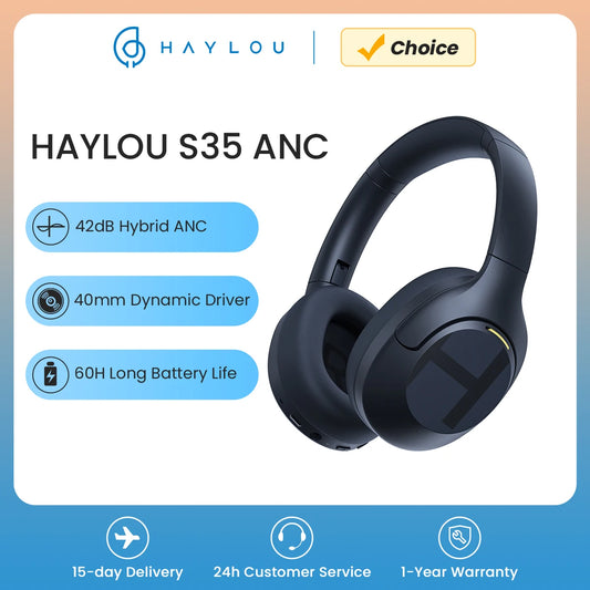 HAYLOU S35 ANC Wireless Bluetooth Headphones