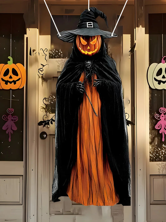 2D Evil Pumpkin Man – Halloween Horror Prop