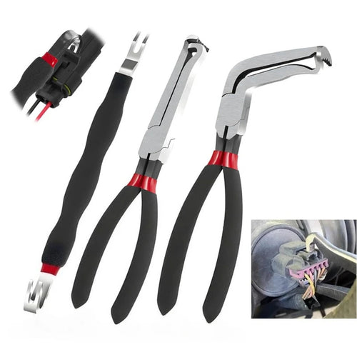 8" 60° Electrical Disconnect Pliers – Automotive Connector Tool