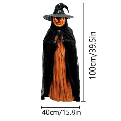 2D Evil Pumpkin Man – Halloween Horror Prop