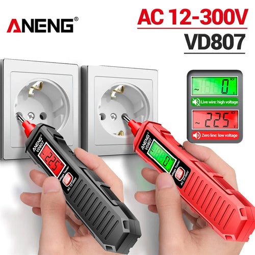 ANENG VD807 Non-Contact Voltage Test Pen (12–300V)