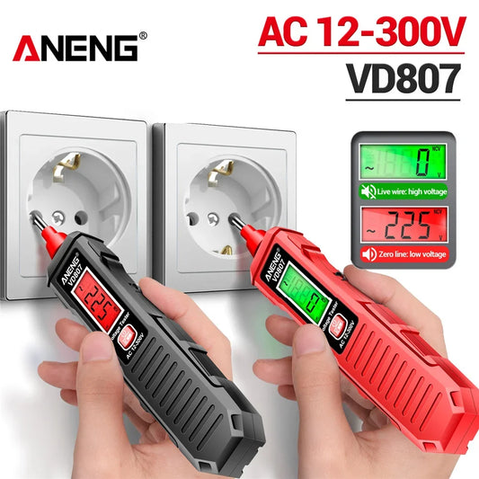 ANENG VD807 Non-Contact Voltage Test Pen (12–300V)