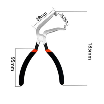8" 60° Electrical Disconnect Pliers – Automotive Connector Tool